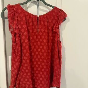 LOFT Flutter Sleeve Blouse